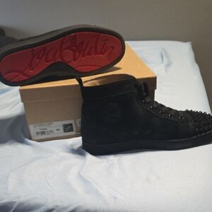 Christian Louboutin Spikes Suede